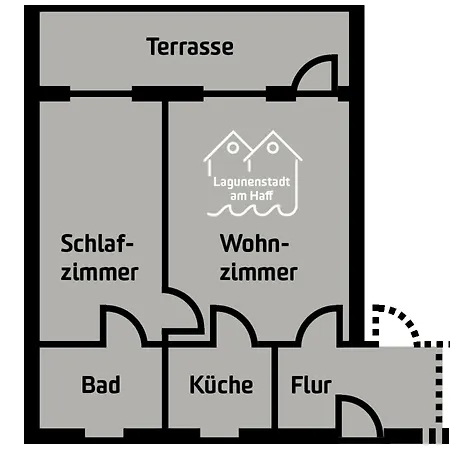 Haus Julian Wohnung 2 Ueckermunde Exterior photo